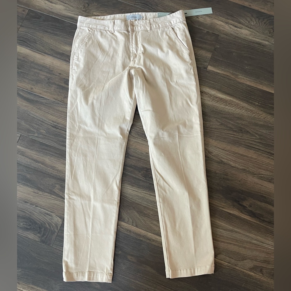 NWT Men’s Hudson Chino Khaki Dress Pants Size 36